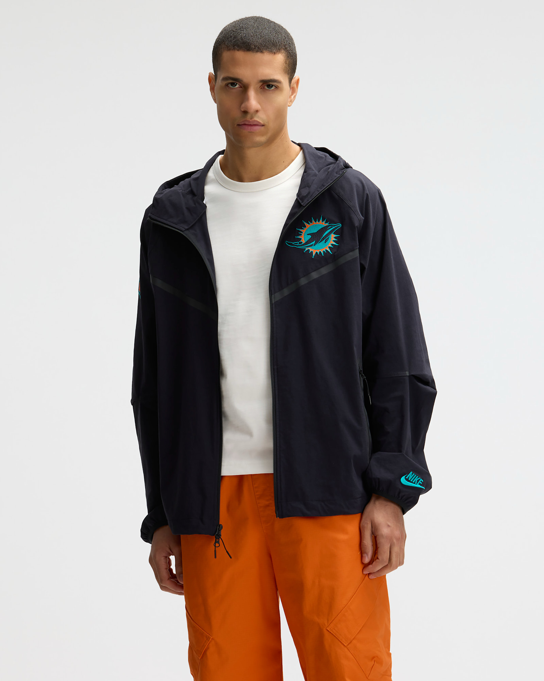 Miami Dolphins Rivalries Collection Tech Men's Nike NFL Full-Zip